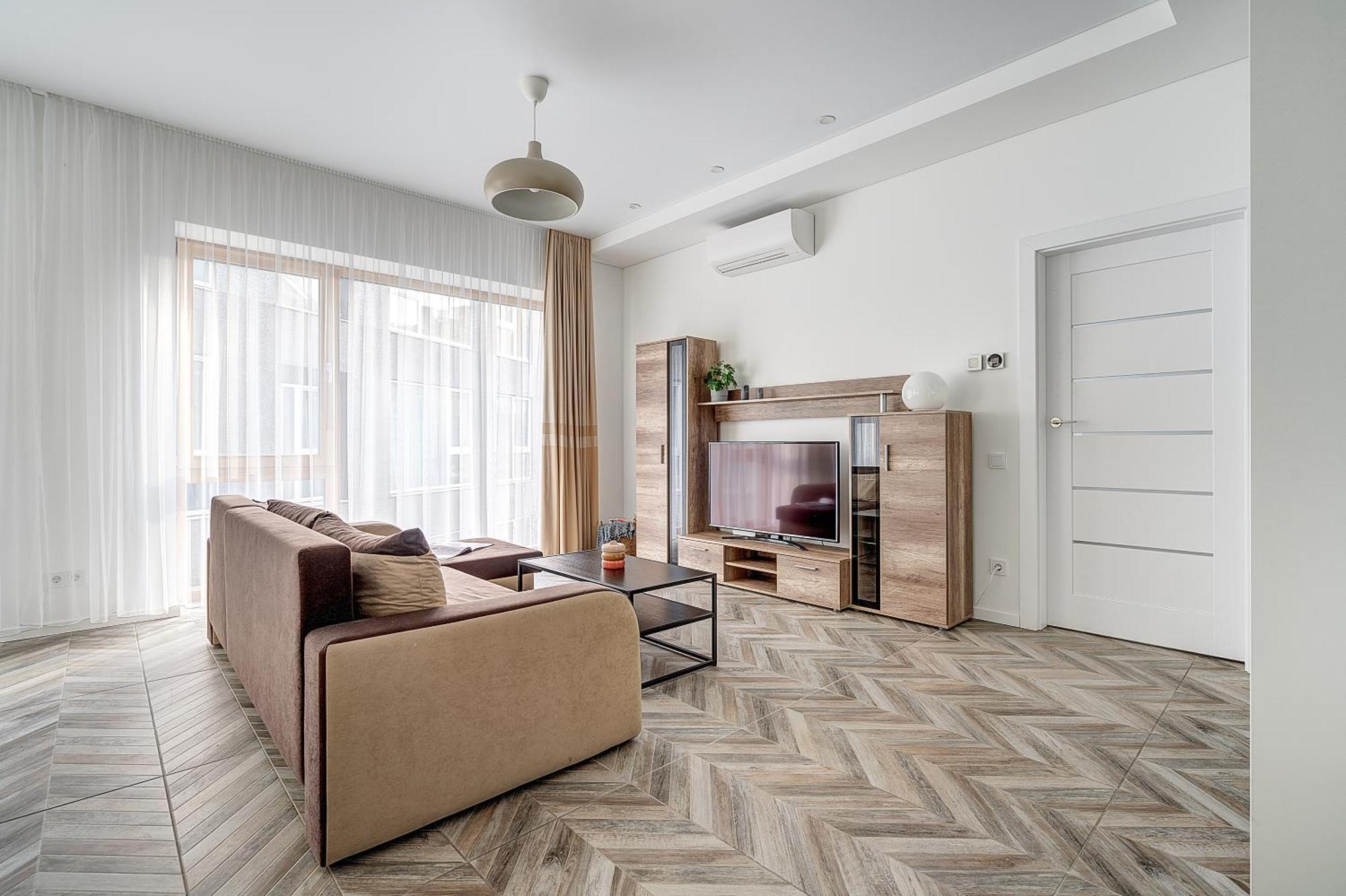 Cohost I New Basteja Life Apartments W-Garage Prkg & Self Check-In Вилнюс Стая снимка